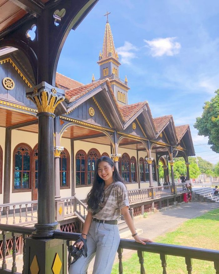 Beautiful architecture in Kon Tum