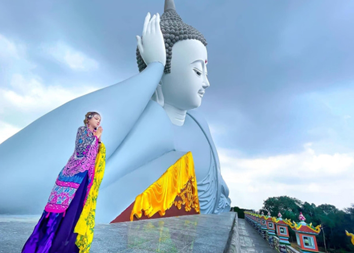 Khám phá ngôi chùa Khmer với tượng Phật nằm khổng lồ  Điểm đến  Vietnam  VietnamPlus