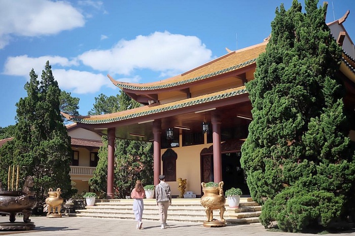 Truc Lam Dalat is one of the famous Truc Lam Zen Monasteries in Vietnam