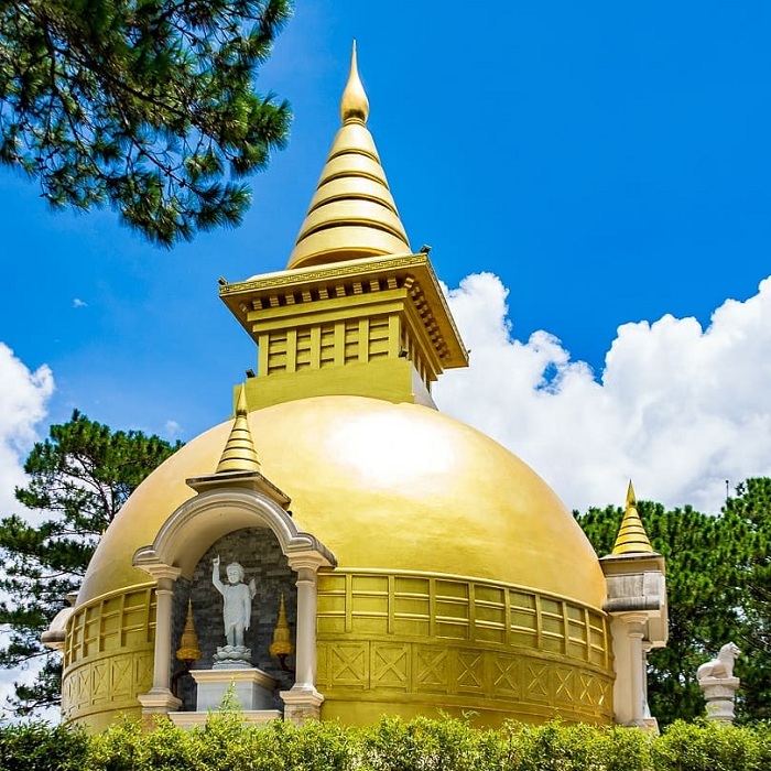 Truc Lam Dalat is one of the famous Truc Lam Zen Monasteries in Vietnam