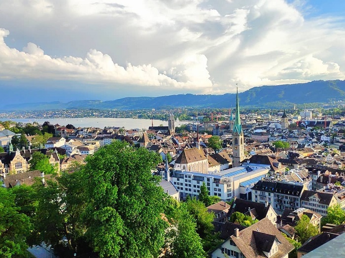 thắng cảnh hồ Zurich
