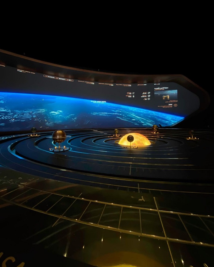 Vũ trụ và thiên văn học trong Bảo tàng Tương lai Dubai bảo tàng tương lai Dubai