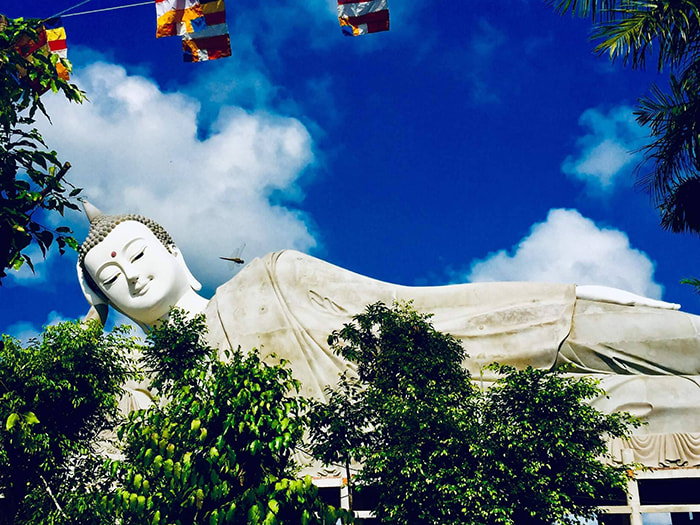 Chiêm ngưỡng tượng Phật Thích Ca nằm lớn nhất Việt Nam - Tượng Phật Thích Ca nhập niết bàn