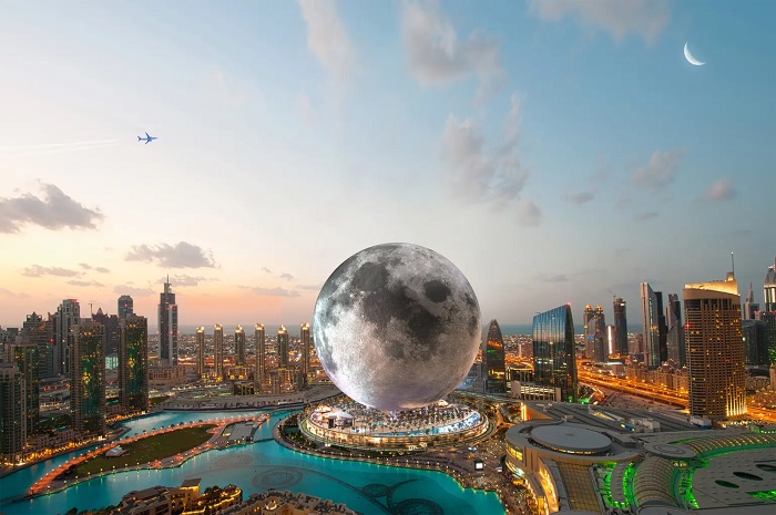 Moon sẽ là tòa nhà hình cầu lớn nhất thế giới - khách sạn Mặt Trăng ở Dubai