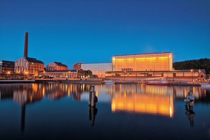 Sibelius Hall ở bến càng Lahti - Trải nghiệm du lịch Lahti Phần Lan
