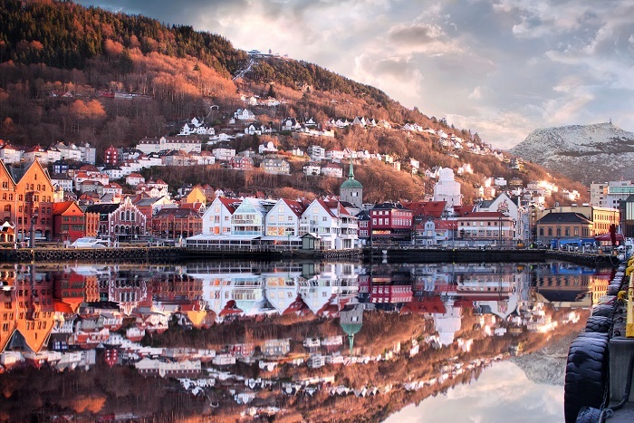 Du lịch Bergen Nauy - thành phố lớn thứ 2 Na Uy