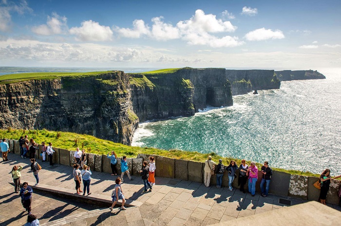 Vách đá Moher, Ireland - 10 kỳ quan thiên nhiên nguy hiểm nhất thế giới