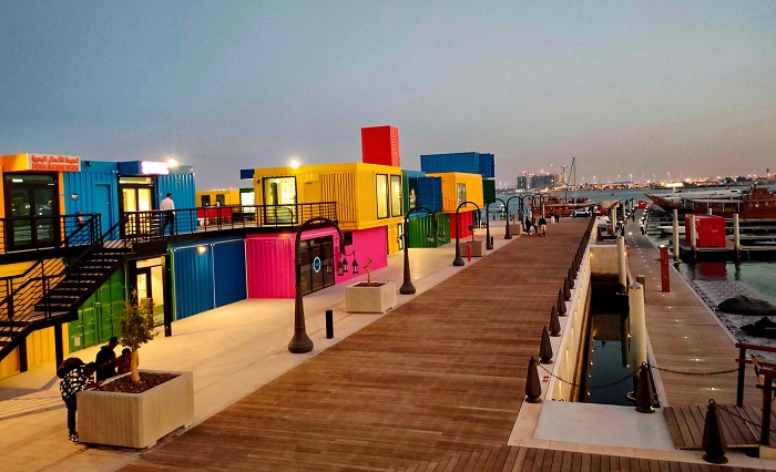 Box Park Qatar - địa điểm du lịch miễn phí ở Doha