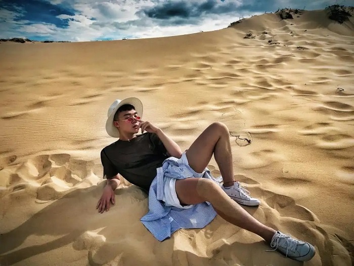 Sống ảo ở đồi cát Sơn Hải Ninh Thuận 