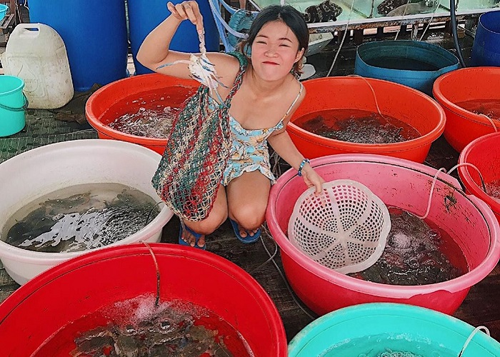 Các khu chợ hải sản ở Phú Quốc - chợ hải sản Cầu Sấu