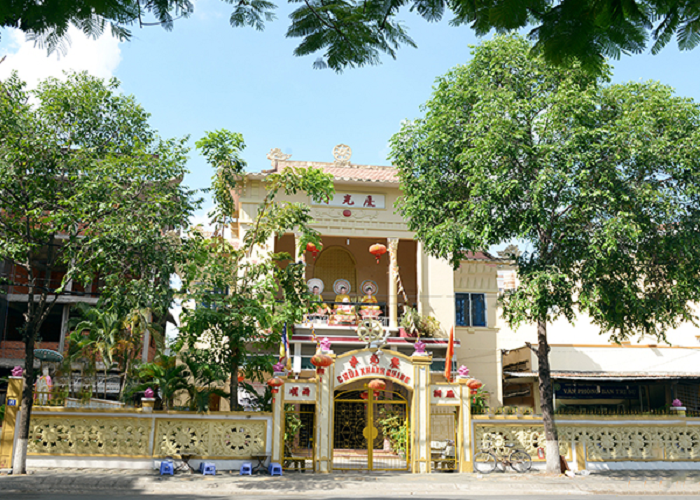 kiến trúc chùa Khánh Quang Ninh Kiều