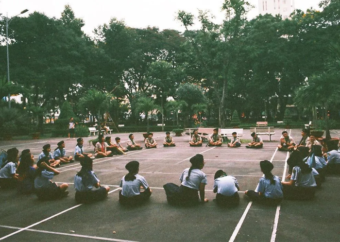 vui chơi ở công viên Hoàng Văn Thụ Sài Gòn 