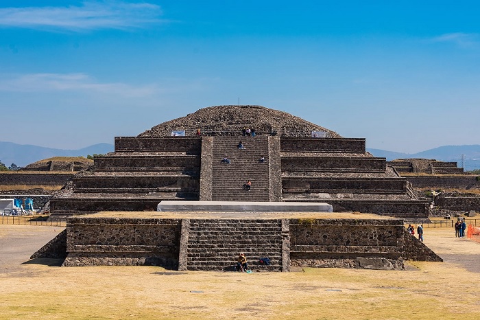 Đền thờ Quetzalcoatl - kim tự tháp Teotihuacan