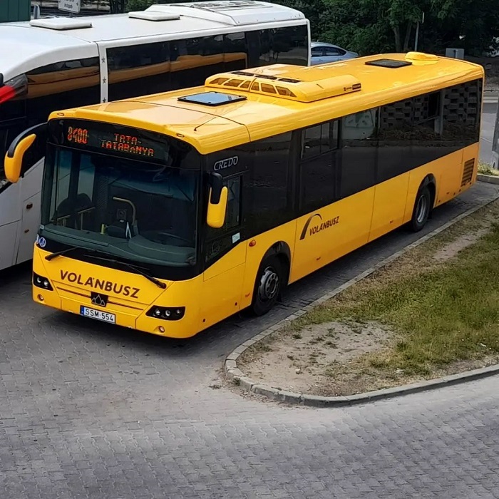 Xe bus ở thành phố Gyor Hungary