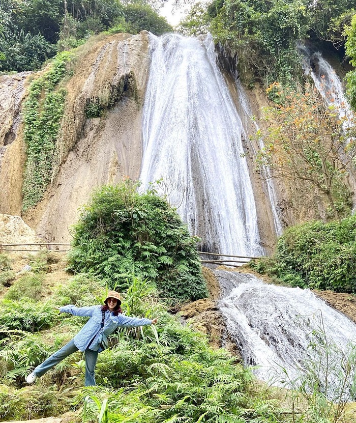 When traveling to Chieng Yen Son La, remember to check in Ta Nang waterfall