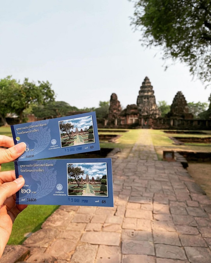 Vé tham quan công viên lịch sử Prasat Hin Phimai