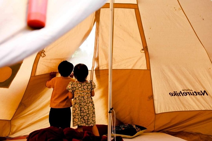 Gió Homestay Camping Sapa cũng cung cấp dịch vụ cắm trại 