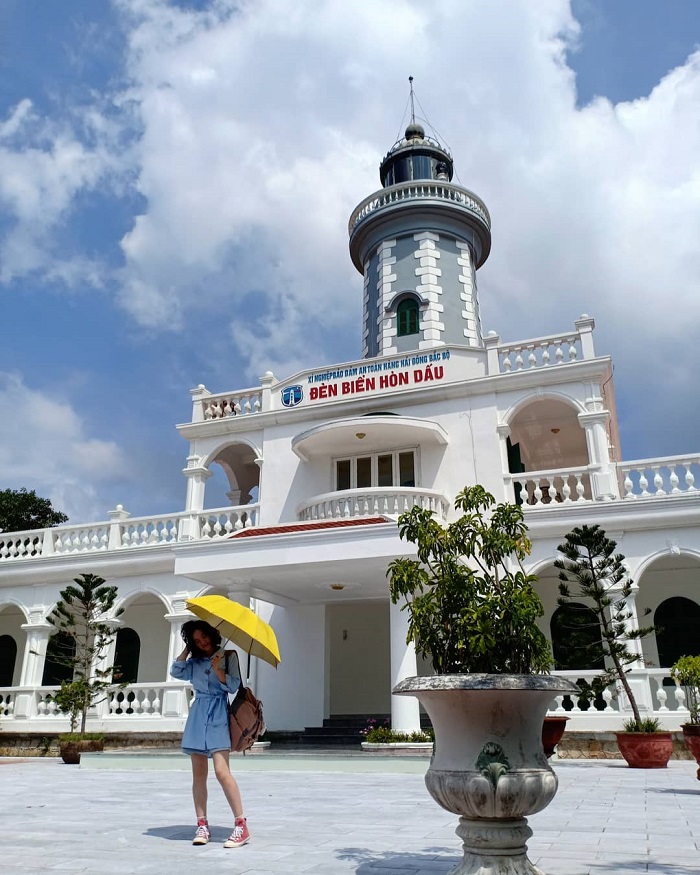 Hon Dau Lighthouse is a hundred-year-old lighthouse in Vietnam located on Hon Dau island