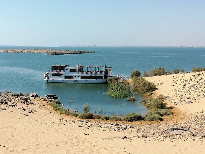 Hồ Nasser là hồ nhân tạo trên thế giới được nhiều du khách đến tham quan, khám phá