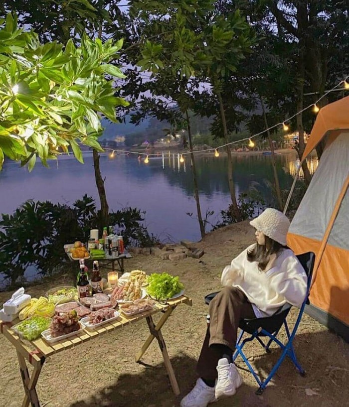 homestay hồ Đồng Đò - STARLAKE Camping & Homestay