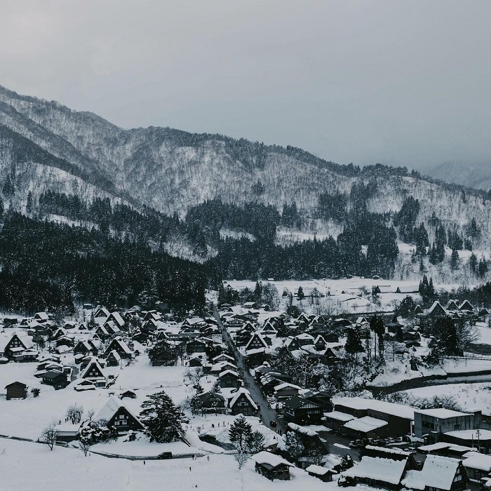 Shirakawa-go là làng tuyết đẹp trên thế giới đẹp mãn nhãn