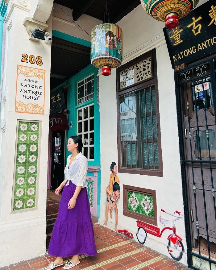 Nhà cổ Katong là điểm tham quan ở khu phố Joo Chiat Singapore