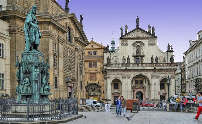 Nhà thờ thánh Salvator là một trong những nhà thờ đẹp ở Praha