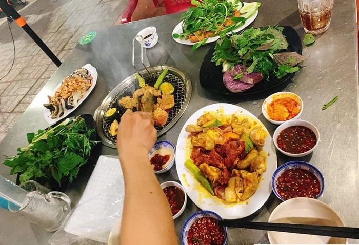 Các quán ăn ngon ở Gò Dầu Tây Ninh - Quán bò nướng Gia Lộc 