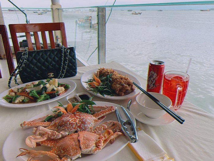 quán ăn trưa ở vũng tàu - Quán hải sản Gành Hào 