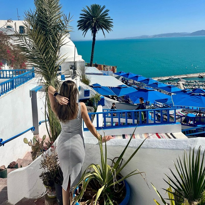 Sidi Bou Said Tunisia cũng là một trong những thị trấn ven biển đẹp nhất thế giới