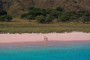 Những bãi biển cát hồng trên thế giới siêu lãng mạn, khiến hội yêu biển mê tít