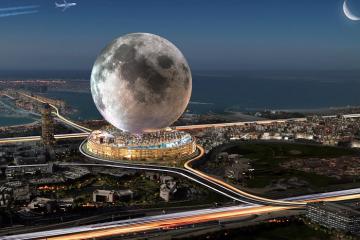 Trải nghiệm du hành vũ trụ sẽ không còn xa vời tại khách sạn Mặt Trăng ở Dubai!
