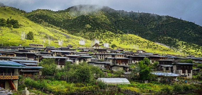 Thung lũng Merak là điểm tham quan ở thị trấn Trashigang
