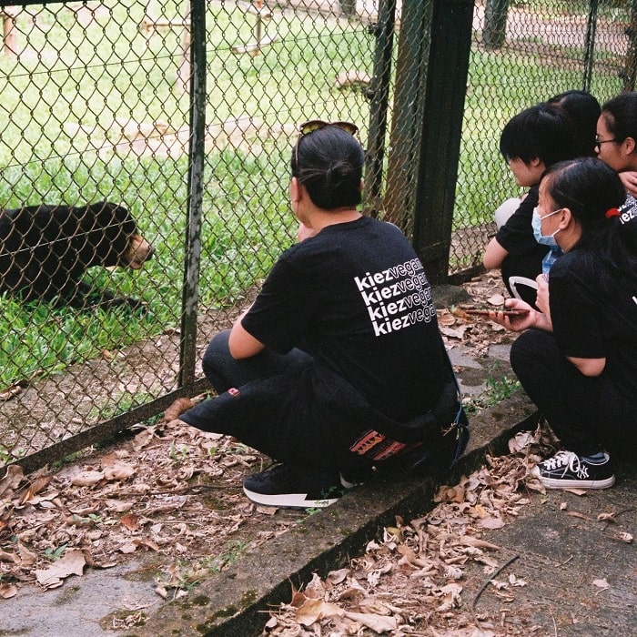 trải nghiệm ở Vườn Quốc gia Tam Đảo - trung tâm cứu hộ gấu
