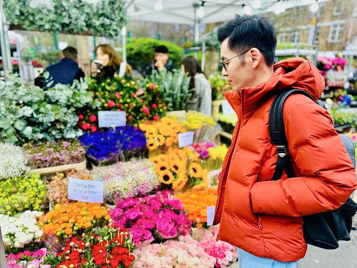 Chợ hoa Columbia Road là chợ hoa nổi tiếng thế giới chỉ bán vào chủ nhật