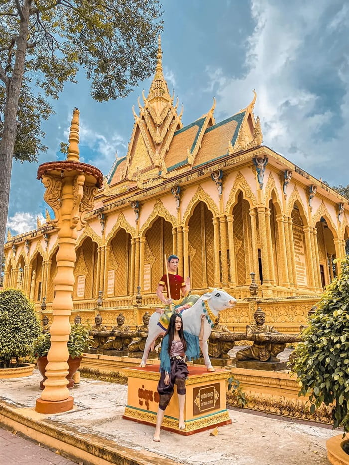 Chùa Vàm Ray Trà Vinh 