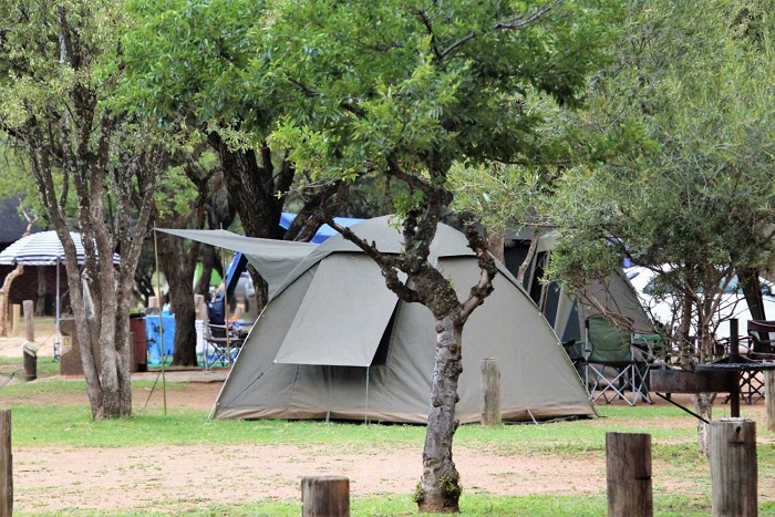 cắm trại là điều nên làm ở công viên quốc gia Pilanesberg