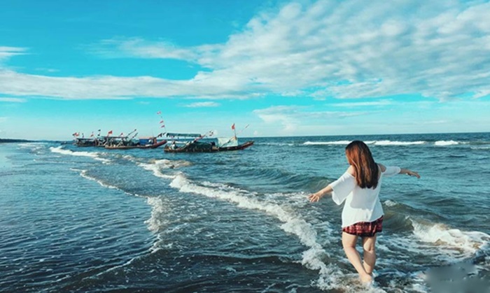 du lịch biển Hải Thanh - mùa hè
