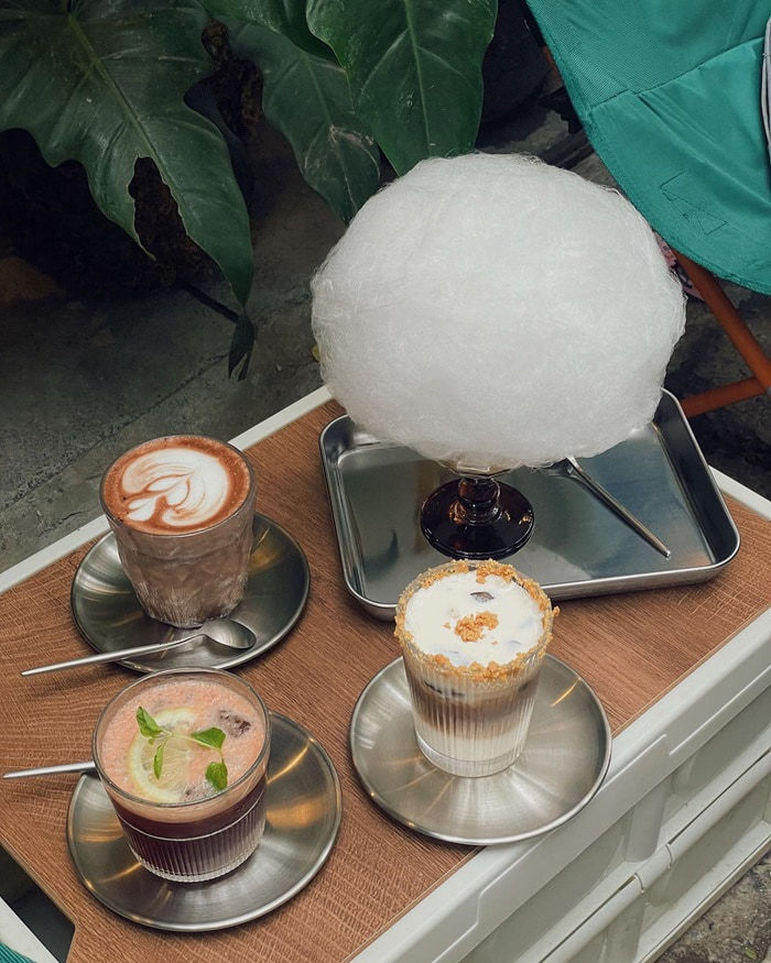 quán cafe độc lạ ở Hà Nội - Miên Man Space