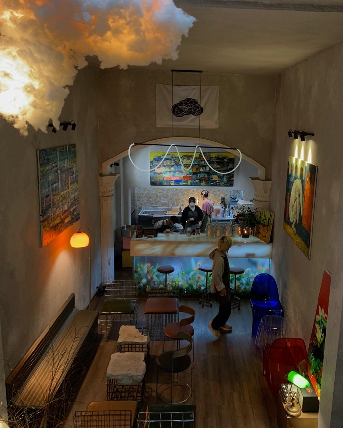quán cafe độc lạ ở Hà Nội - Miên Man Space