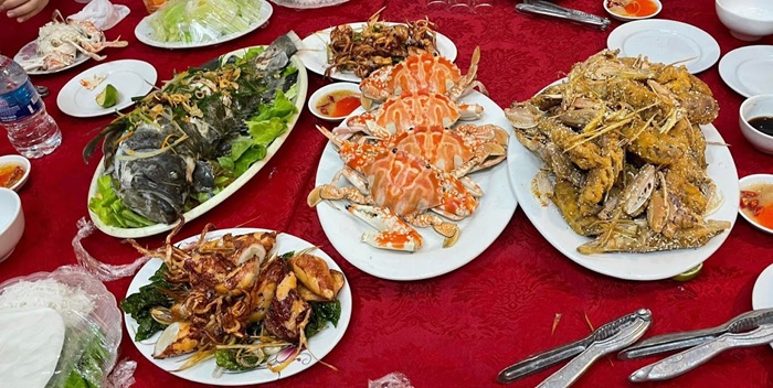 quán hải sản ở Nam Định - Nhà hàng Tuấn Bình