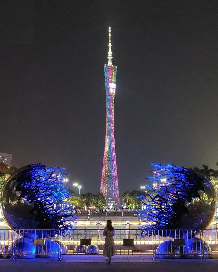 Tháp Canton là tháp truyền hình cao nhất thế giới mang vẻ đẹp đặc sắc