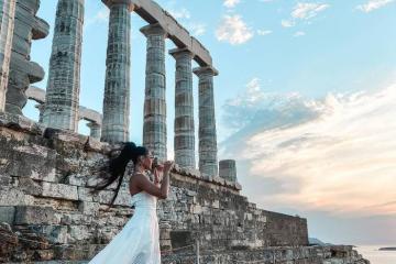 Đến đền Poseidon tìm hiểu về nền văn hóa cổ đại của Hy Lạp