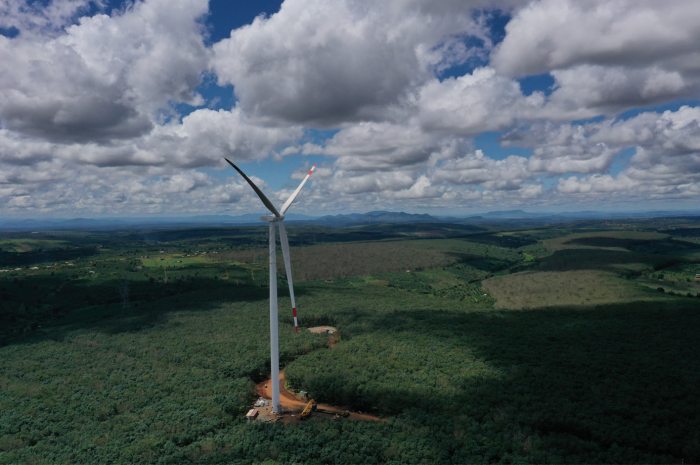 cánh đồng điện gió ở Tây Nguyên Chư Prong 