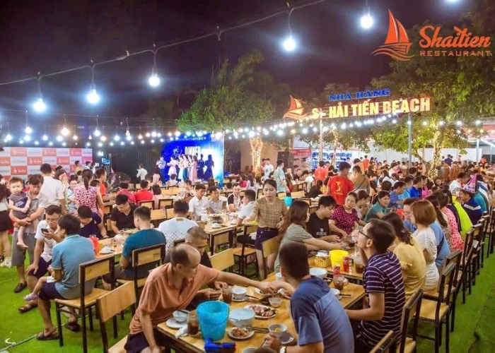 Địa chỉ ăn uống, liên hoan, tổ chức sự kiện được yêu thích tại biển Hải Tiến