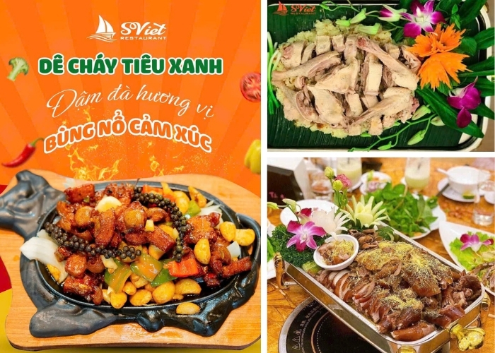 Nhà hàng S-Việt với ẩm thực núi rừng đặc trưng xứ Thanh