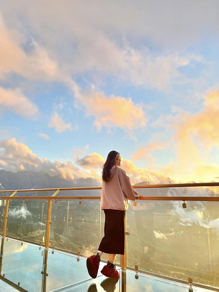 Cầu kính Sapa là nơi tuyệt vời để ngắm cảnh