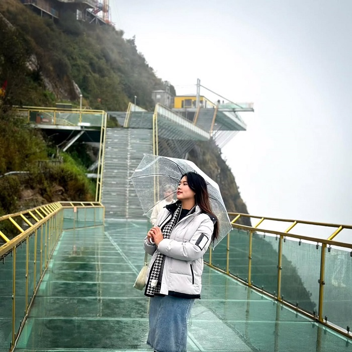 Cầu kính Sapa mang đến nhiều ảnh sống ảo đẹp