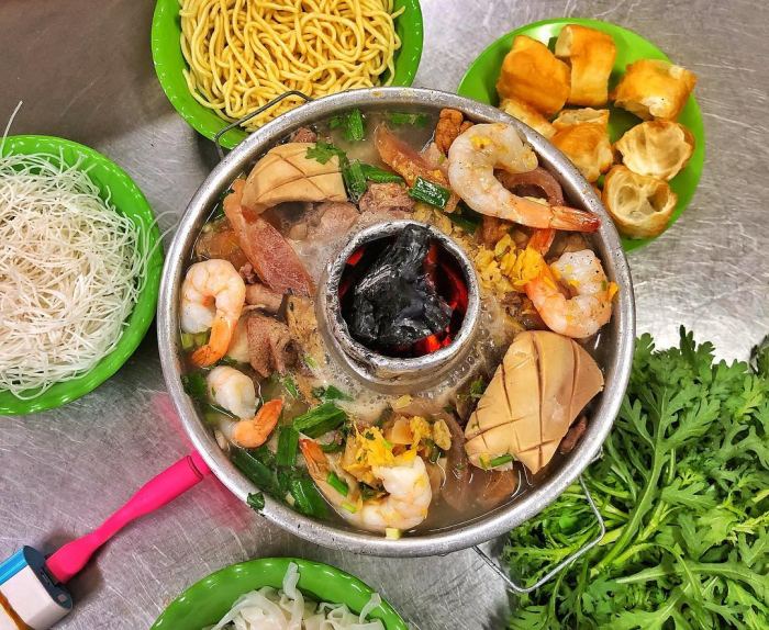 tiệm lẩu cù lao ngon ở Sài Gòn