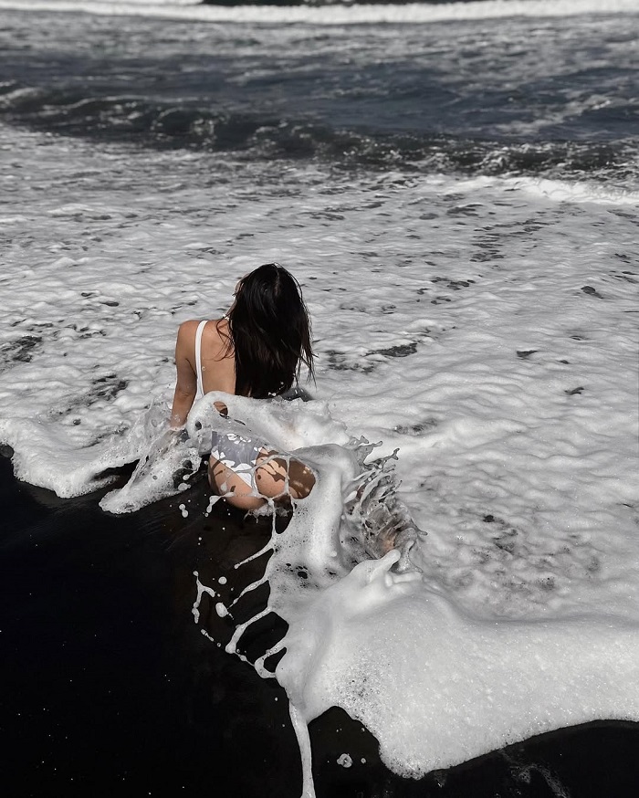 Bãi biển Keramas Bali rất dễ dàng tiếp cận